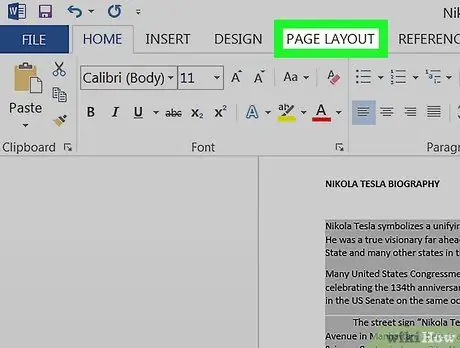 Make Two Columns in Word Step 3