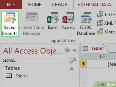 Create a Database from an Excel Spreadsheet Step 5