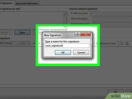 Agregar una firma en Microsoft Outlook Paso 19