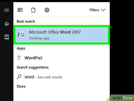 Imprimiu un document de Word Pas 1