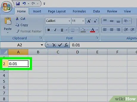 Bereken NPV in Excel Stap 4