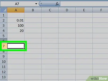 احسب NPV في Excel الخطوة 7