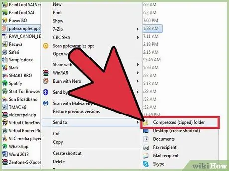 Zip til PowerPoint -fil Trin 14