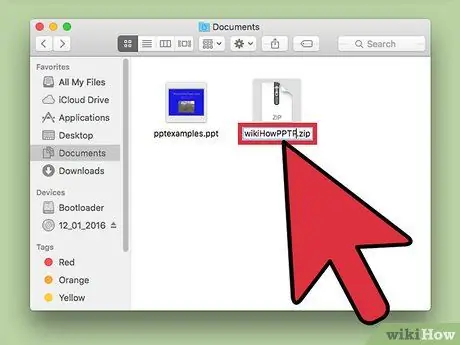 Zip til PowerPoint -fil Trin 6