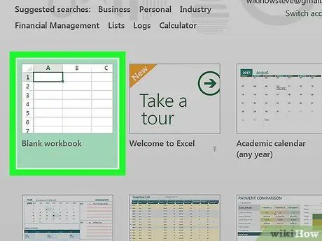 Make a Line Graph in Microsoft Excel Step 2