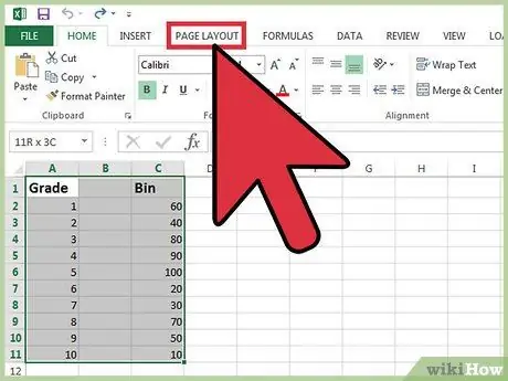 พิมพ์ส่วนของสเปรดชีต Excel ขั้นตอนที่8