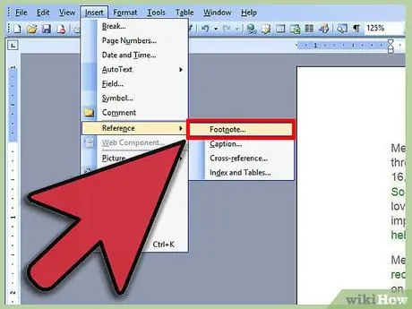 Agregar una nota al pie de página en Microsoft Word Paso 12