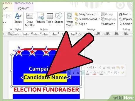 Crear un folleto con Microsoft Publisher Paso 8