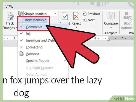 Use Comment Boxes in Microsoft Word Step 1