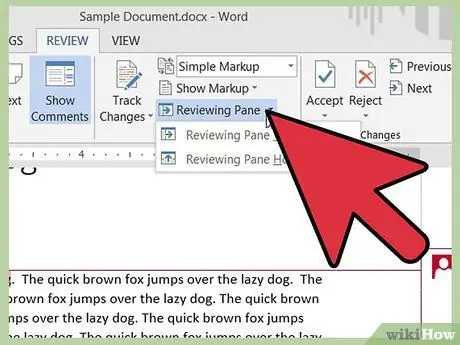 Microsoft Word Adım 17 -də şərh qutularından istifadə edin