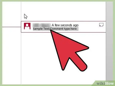 Gebruik opmerkingblokkies in Microsoft Word Stap 6