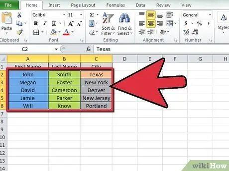 Susun Senarai dalam Microsoft Excel Langkah 10