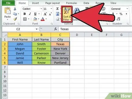 Sortera en lista i Microsoft Excel Steg 11