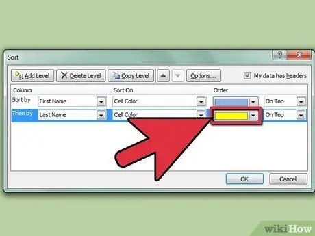 Sort a List in Microsoft Excel Step 14