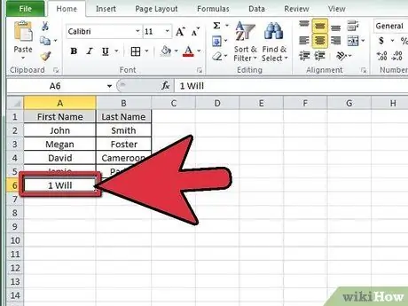 Ordeneu una llista al Microsoft Excel Pas 4