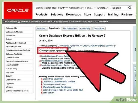 Εγκαταστήστε το Oracle Express Edition 11G Βήμα 2