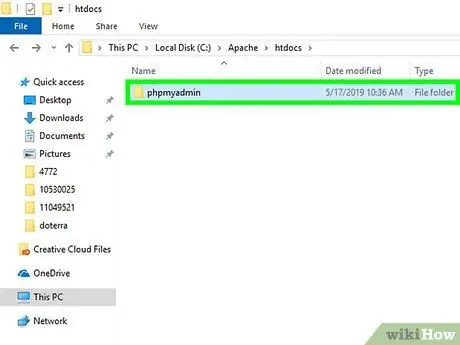 Instal·leu phpMyAdmin al vostre PC amb Windows Pas 9