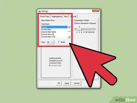 เปลี่ยนขนาดตัวอักษรใน Python Shell ขั้นตอนที่ 3