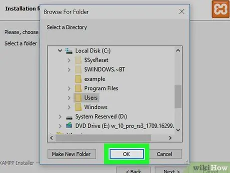 Įdiekite „XAMPP“, skirtą „Windows“, 9 veiksmas