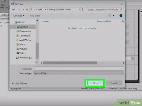 Crie uma interface gráfica de usuário simples no MATLAB Etapa 10