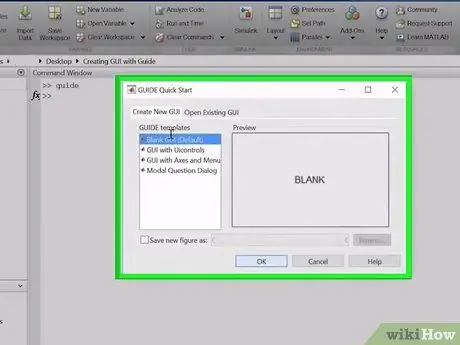 Bumuo ng isang Simple Graphical User Interface sa MATLAB Hakbang 2