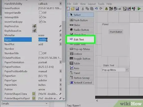 Construir uma interface gráfica de usuário simples no MATLAB Etapa 9