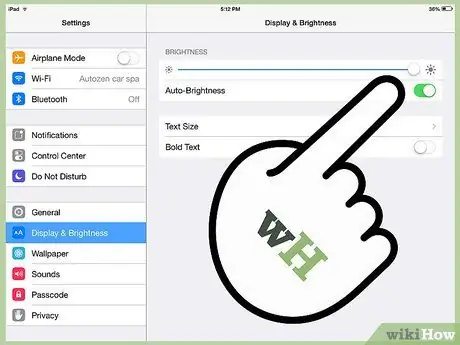 Changer l'arrière-plan de l'écran d'accueil sur un iPad Étape 2