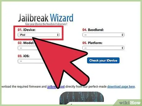 Jailbreak sebuah iPad 2 Langkah 2