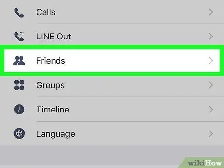 ลบ LINE App Contacts บน iPhone หรือ iPad ขั้นตอนที่ 7