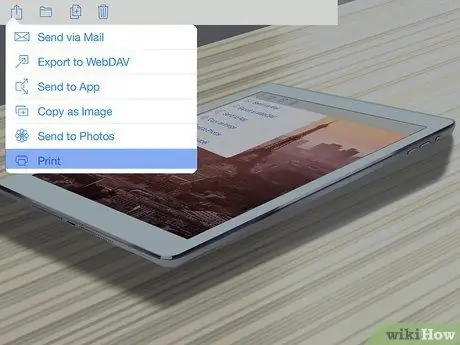 Cetak Dari iPad Langkah 4