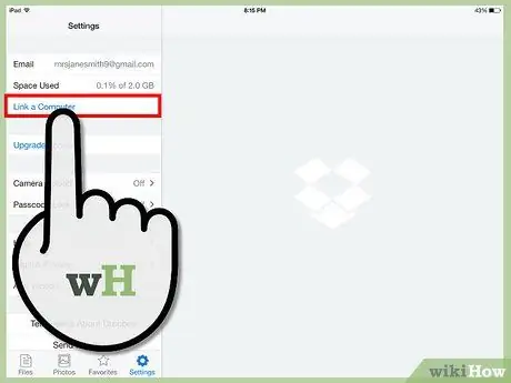 ใช้ Dropbox บน iPad ขั้นตอนที่ 10