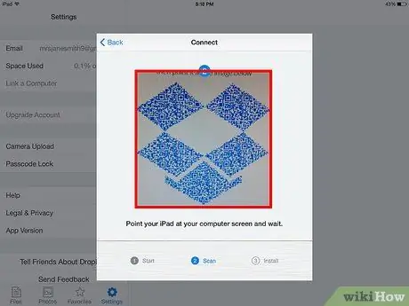 Siv Dropbox ntawm iPad Kauj Ruam 12