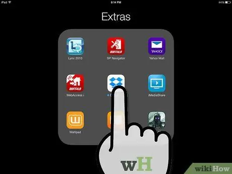 በ iPad ደረጃ 2 ላይ Dropbox ን ይጠቀሙ