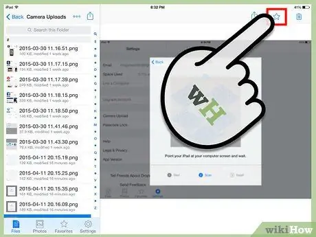 Use o Dropbox no iPad Etapa 21