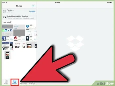 Use Dropbox on iPad Step 5