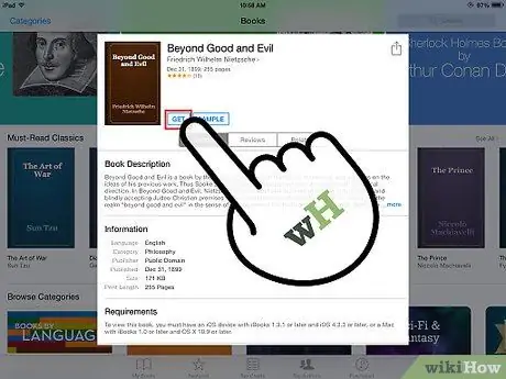 Bir iPad -də iBooks istifadə edin Adım 2
