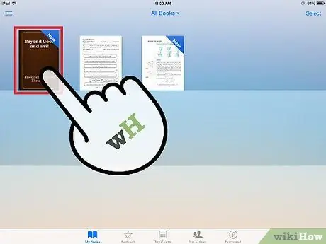 Koristite iBooks na iPad -u Korak 4