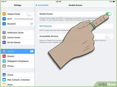 Use Guided Access to Disable Parts of an iPad Screen Step 4