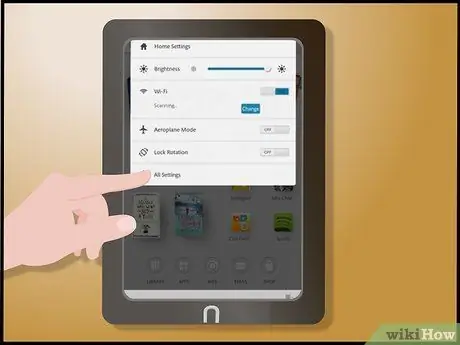 Resetați un Nook HD Pasul 3