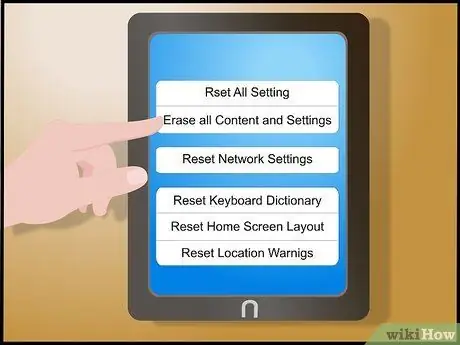 Zresetuj Nook HD Krok 5