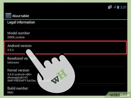 Android планшетін қолданыңыз 3 -қадам