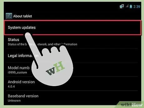 Siv Android Tablet Kauj Ruam 6