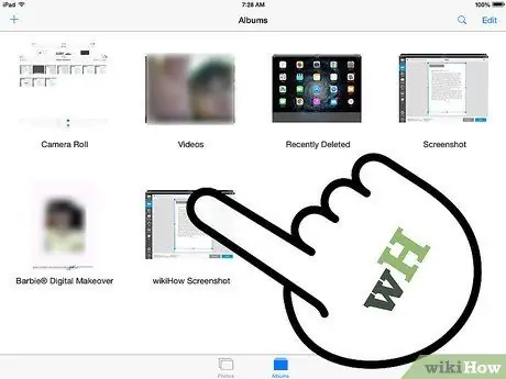 Skep fotoalbums op 'n iPad Stap 6