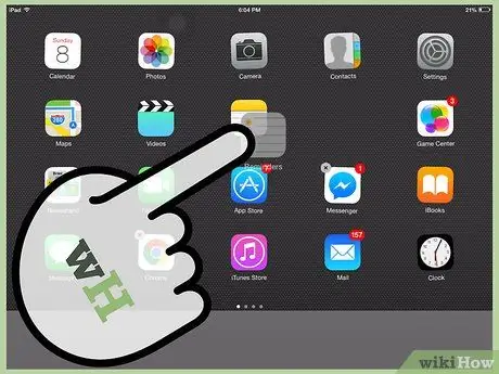 Lumikha ng Mga Folder para sa Mga App sa Home Screen ng isang iPad Hakbang 2