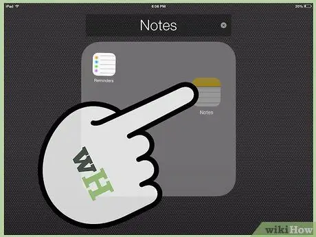 Sukurkite programų aplankus „iPad“pagrindiniame ekrane 8 veiksmas