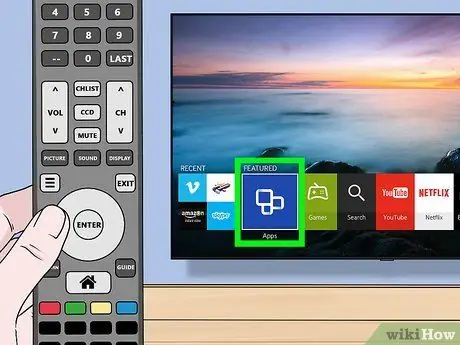 Ntxiv Apps rau Smart TV Kauj Ruam 3