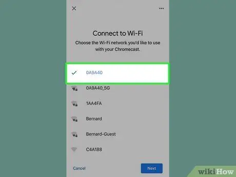 Use o Chromecast Etapa 16