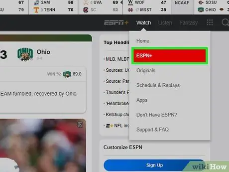 Urmăriți ESPN online Pasul 3