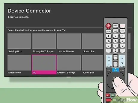 Hubungkan PC ke LG Smart TV Langkah 19