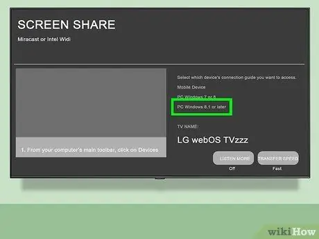 Unganisha PC kwa LG Smart TV Hatua ya 23